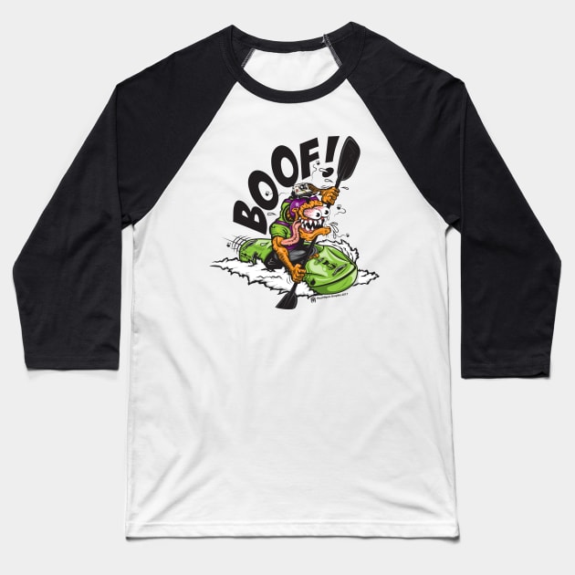 BOOF! Baseball T-Shirt by OutdoorMayhem